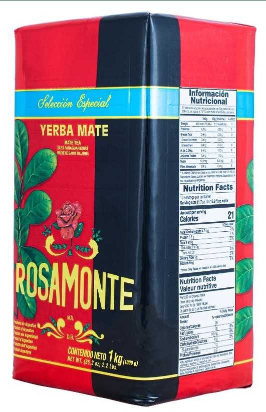 Чай йерба мате Rosamonte Seleccion Especial 1000 г