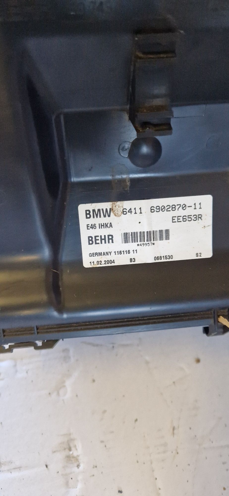 Bmw 3 e46 kombajn klimatyzacja nawiewy nagrzewnica