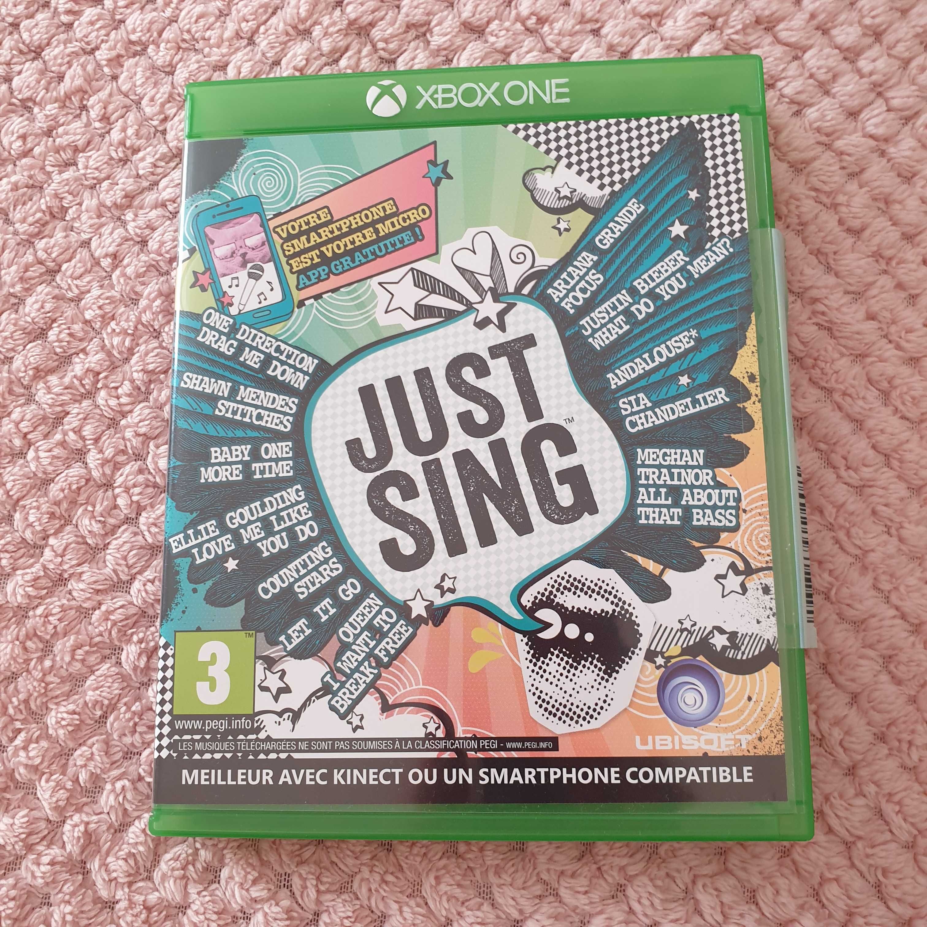 Just Sing na xbox one plus mikrofon do karaoke