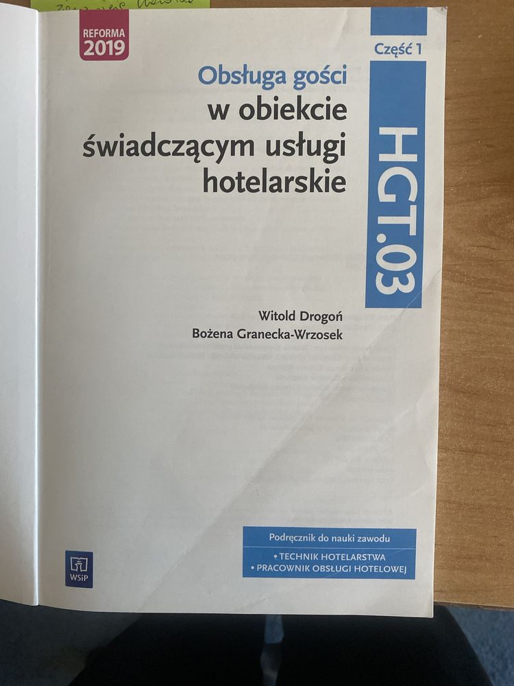 Obsługa gości w obiekcie świadczącym usługi hotelarskie cz. 1