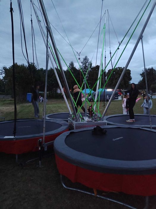 Eurobungee mobilne sprzedaż trampoliny 4 stanowiska