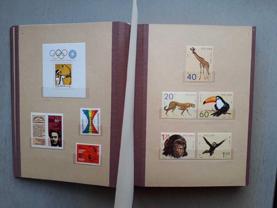 Klaser Rocznikowy Tom X Znaczki