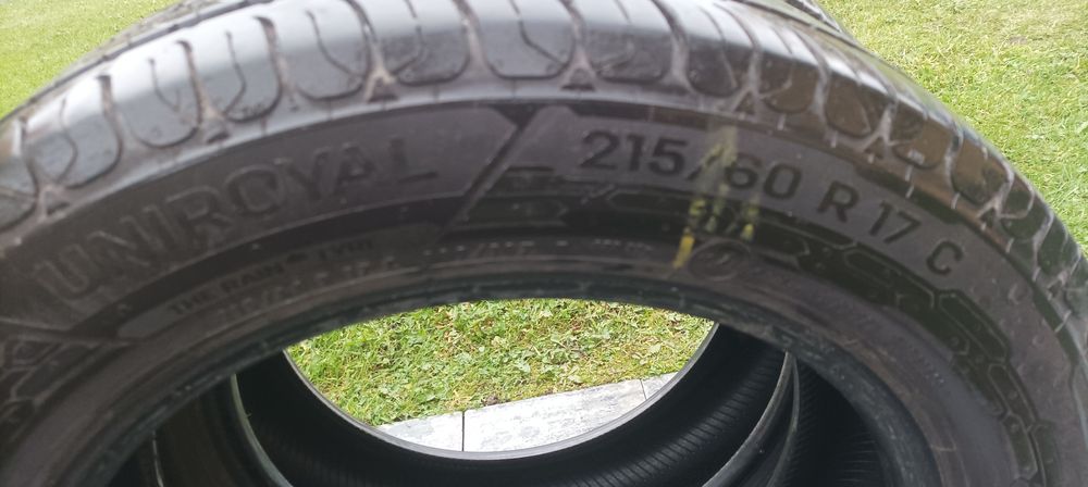 Opony Letnie Uniroyal 215/60/17