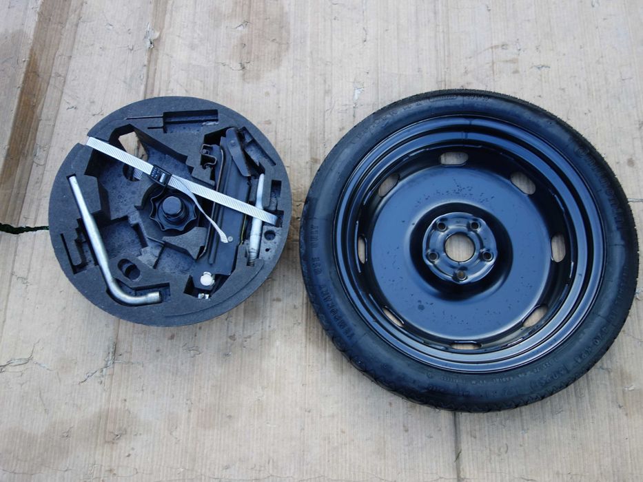 Koło Dojazdowe Zapasowe SKODA KAROQ 18'' + WKŁAD + ŚRUBA