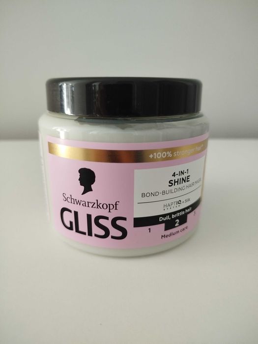 Schwarzkopf Gliss Liquid Silk maska do wzmocnienia włosów i połysku
