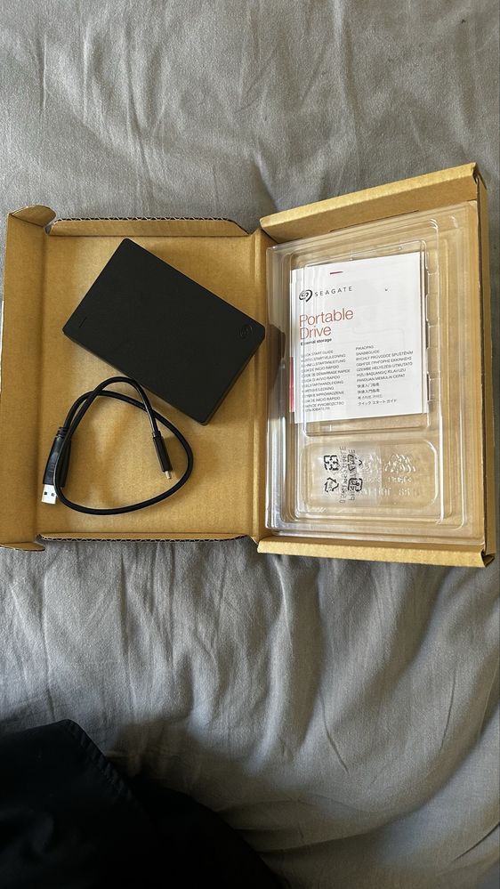 External Drive 5TB HDD (Novo)