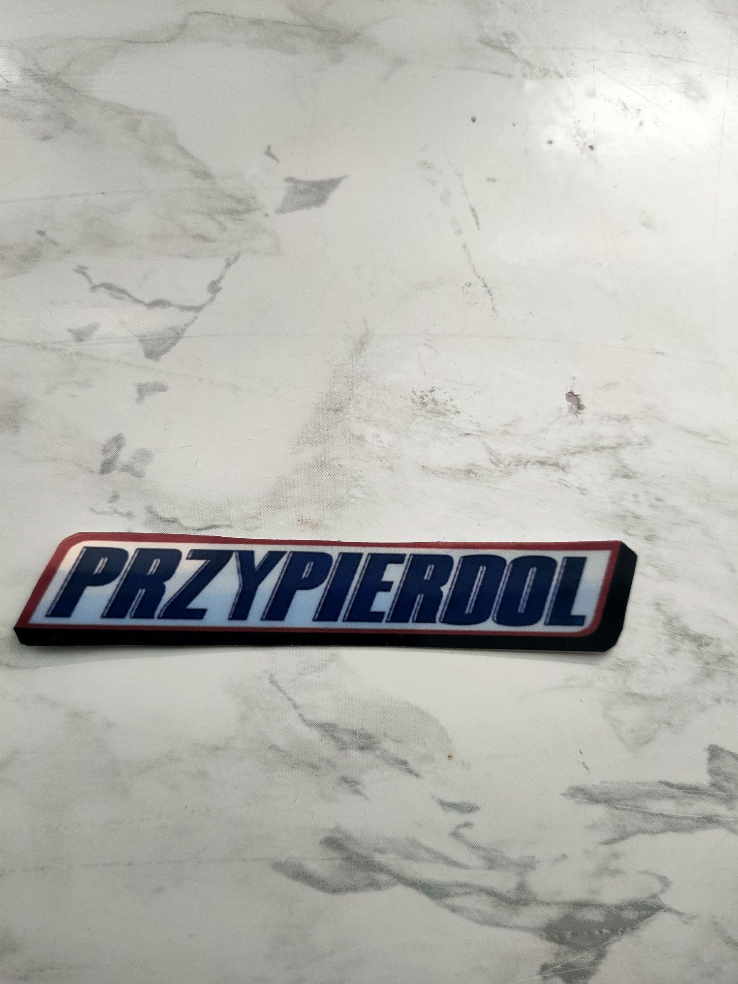 2 naklejki przypierd**