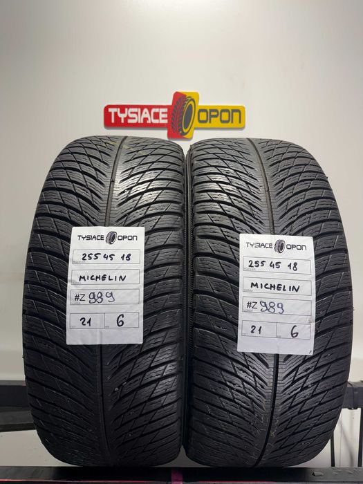 Opony Zimowe 255/45/18 Michelin PilotAlpin5 #Z989