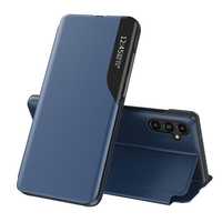 Pokrowiec Eco Leather View Case do Samsung Galaxy A14 - Niebieski