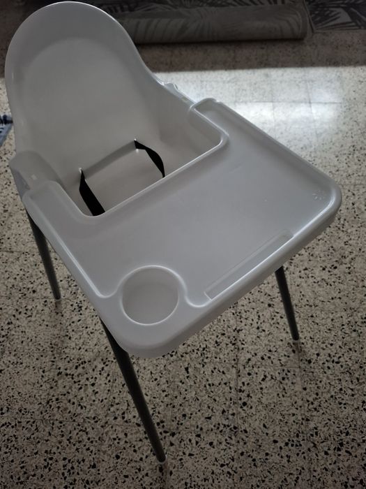 Cadeira Refeição  branca