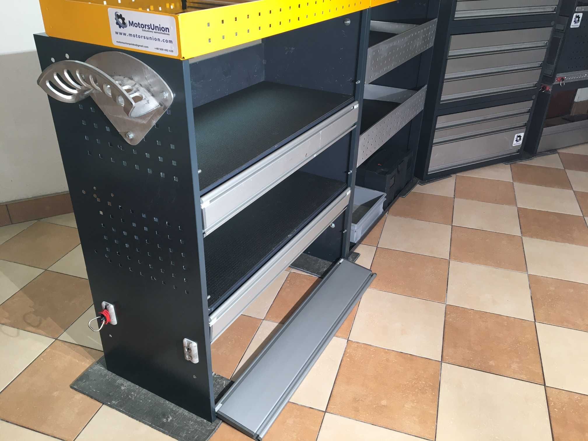 Wurth Zabudowa Szafka Regał Serwisowy Warsztatowy T5 T6 Trafic Custom