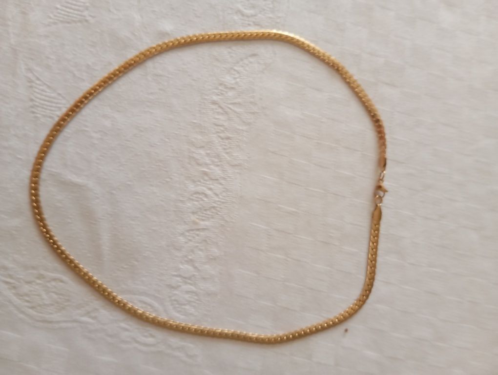 Colar aço inox dourado
