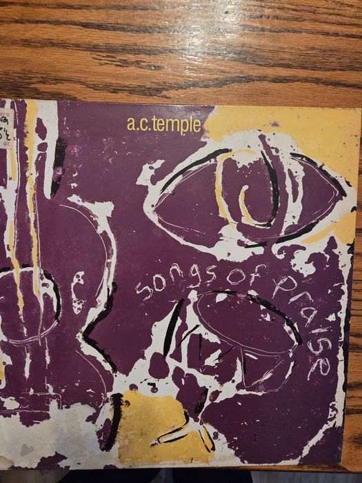 A.C. TEMPLE - Songs of  Praise, 1987, UK, Further Records,