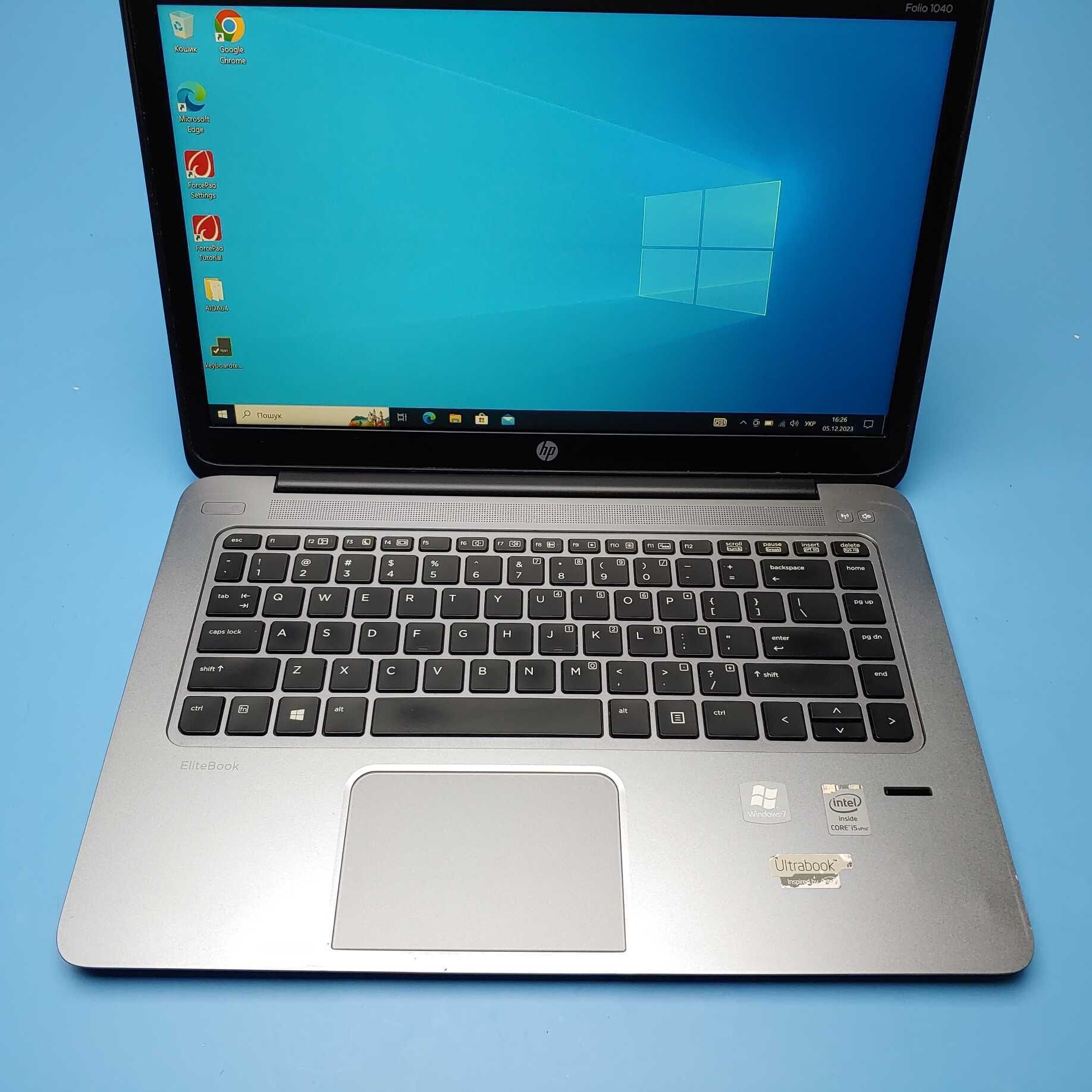 Ноутбук HP EliteBook Folio1040G1(i5-4300U/RAM 4GB DDR3/ SSD 240GB) Б/В