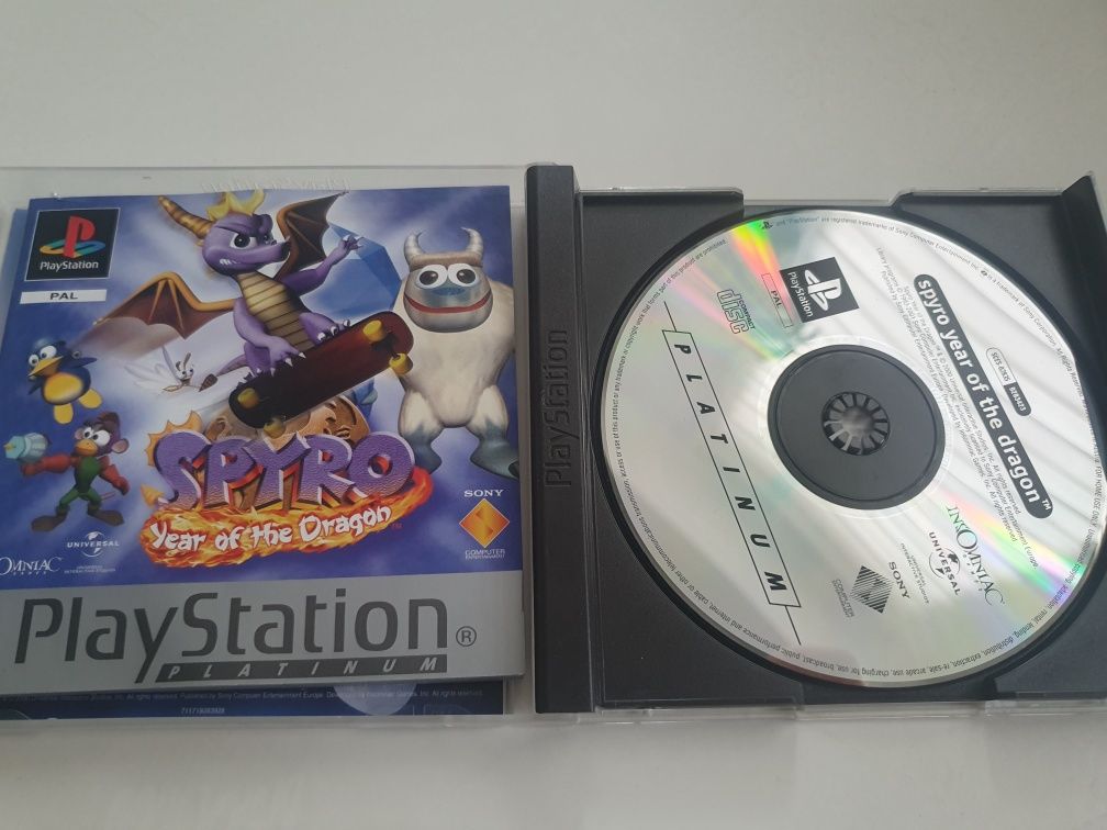 Oryginalna Gra Spyro PlayStation Psx