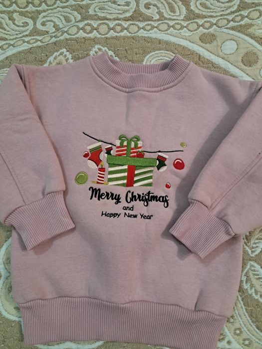 Світшот кофтинка Merry Christmas 86р