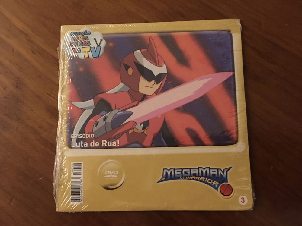 DVD MEGAMAN episódio luta de rua. Para maiores de 4 anos.