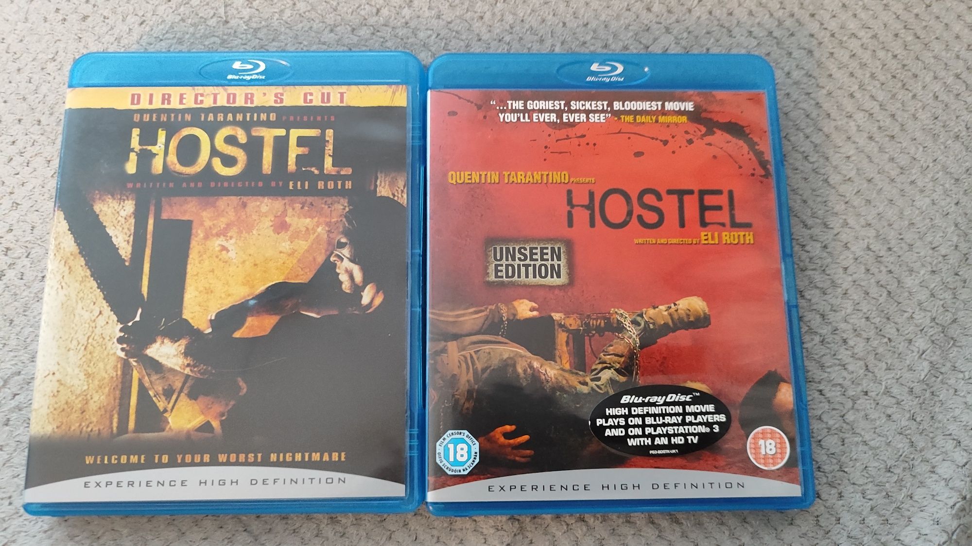 Hostel blu Ray hostel part 2