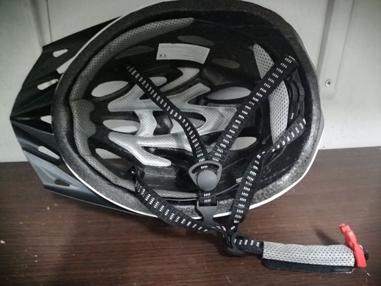 Capacete azul btt