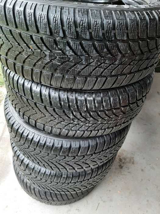 Koła 16 cali vw, audi  5x112 otwór centrujący 57.1  opony zima  dannlo