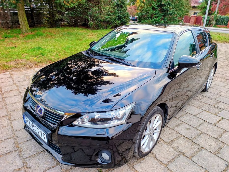 Lexus CT Oryginalny NISKI przebieg, bezwypadkowy, Polski Salon, Jeden właściel