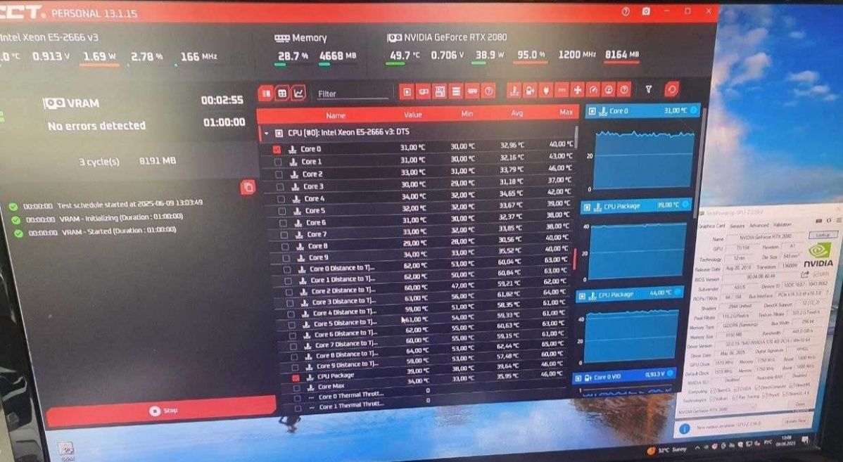 ASUS RTX 2080-8Gb Gaming OC Любые тесты! Магазин NEON