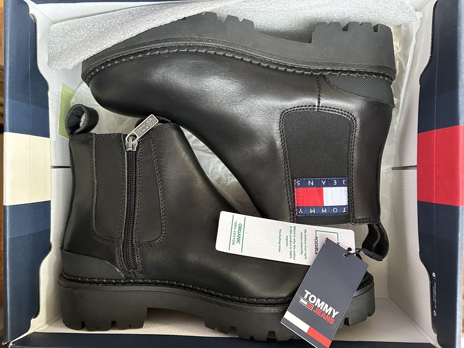 Buty sztyblety Tommy Hilfinger Jeans rozmiar 41