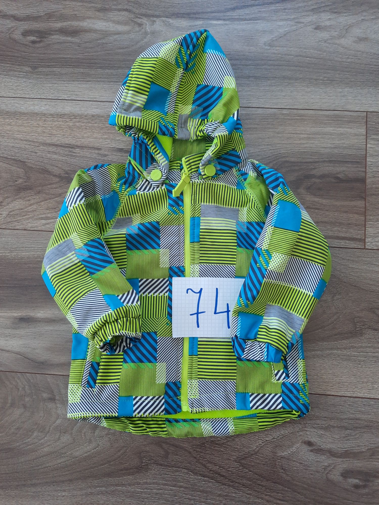 Kurtka przeciwdeszczowa, softshell rozm 74 cool club