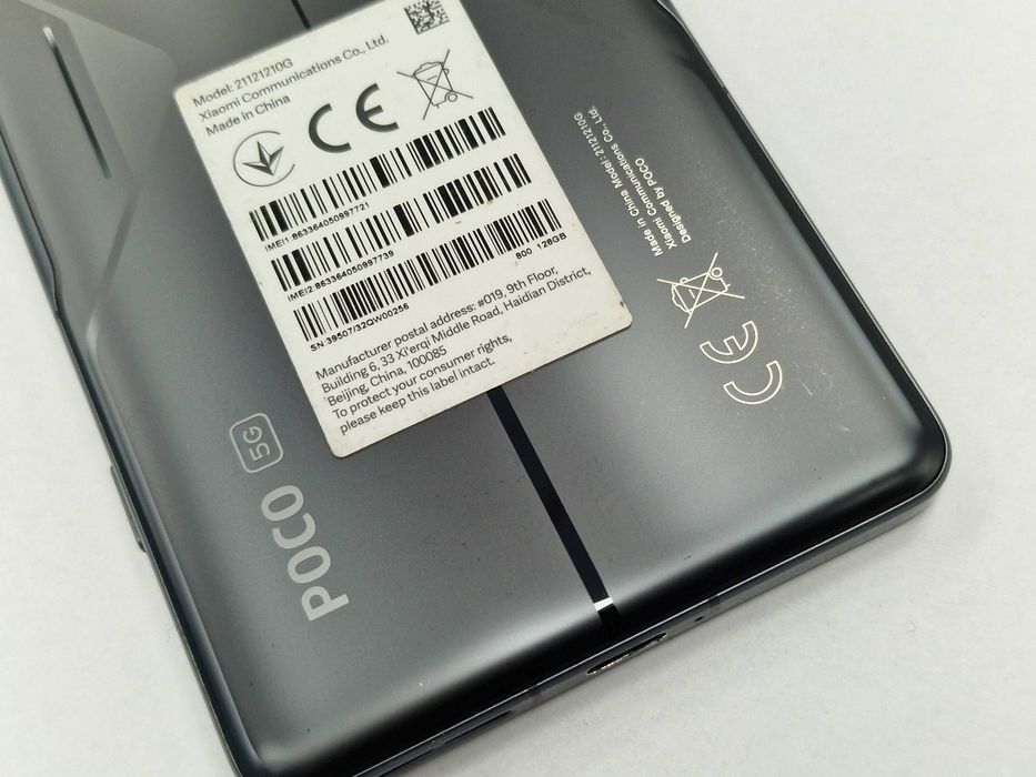 POCO F4 GT Dual SIM/ 8GB/ 128GB/ Stealth Black/ Grade A- / Gwarancja