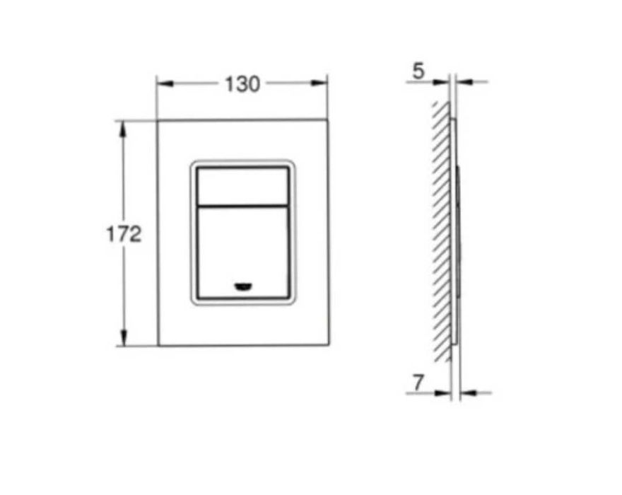 Grohe Skate Cosmopolitan S Supersteel 37535DC0