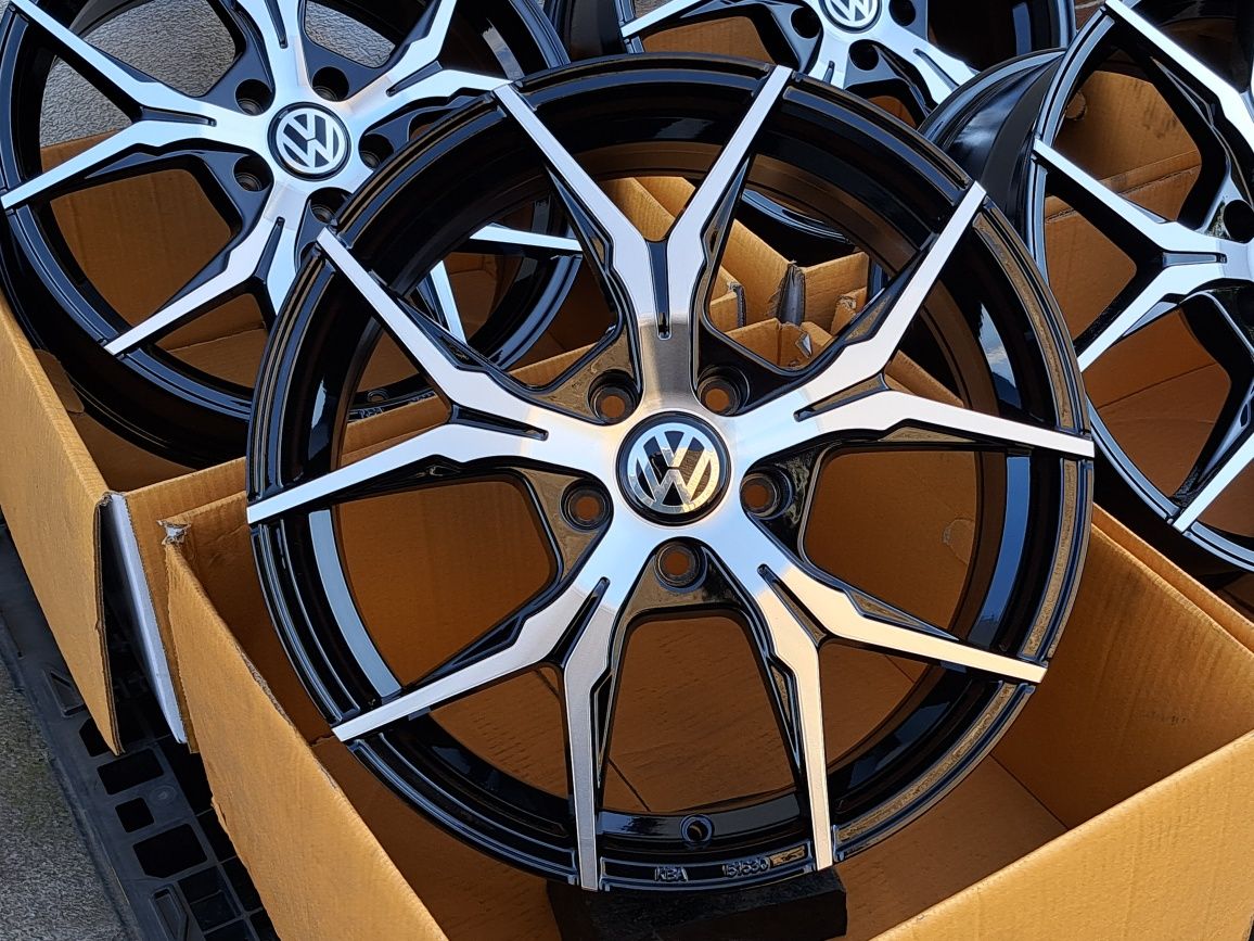 ALUFELGI NOWE VW 18 5x112 T-Roc Passat Golf Jetta Scirocco KT19