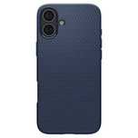 Etui Spigen Liquid Air na iPhone 16 Plus - niebieskie