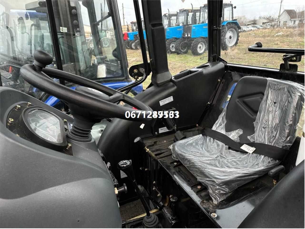 Міні-трактор з кабіною JINMA JMT404СN Джинма доставка безкоштовна
