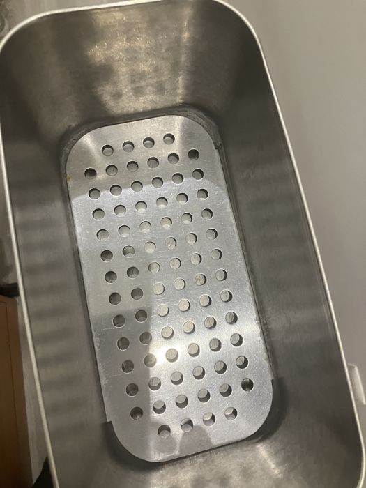 caixa arrumacão de talheres inox ikea com drenagem