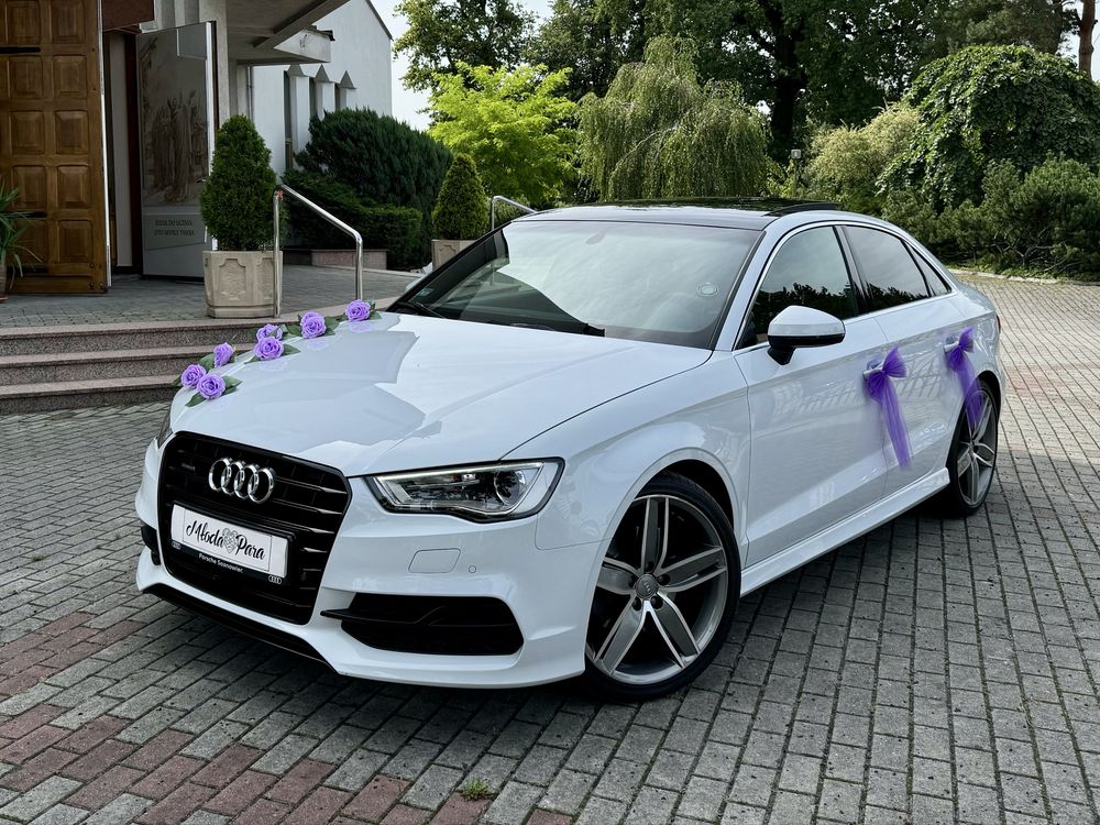 Samochód Auto do ślubu/ Audi/ Volvo/ Mercedes/ kierowca wesele van 7os