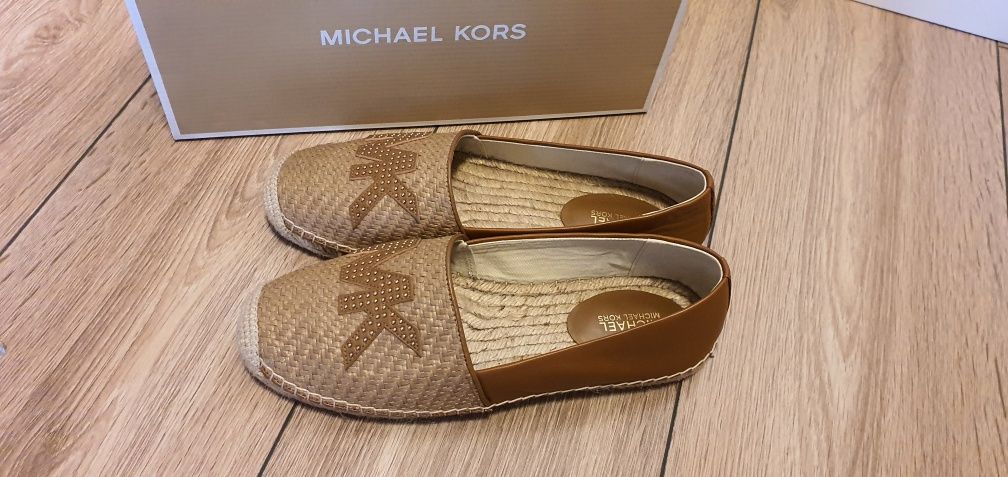 Espadryle Michael Kors 38 7,5 acorn nowe