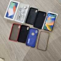 iPhone X 64Gb + etui 6szt.