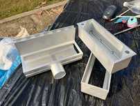 aluminiowe odwodnienie liniowe, ale-drain, slotdrain, moduł rewizyjny