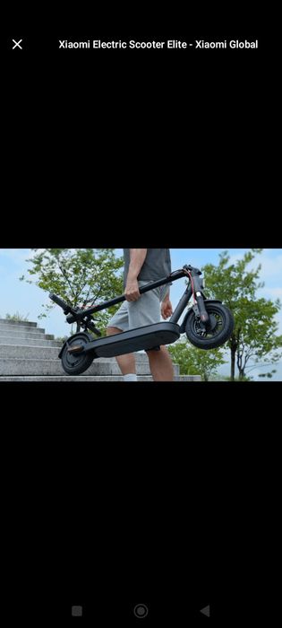 Xiaomi Electric Scooter Elite — новый, оригинал! В коробке