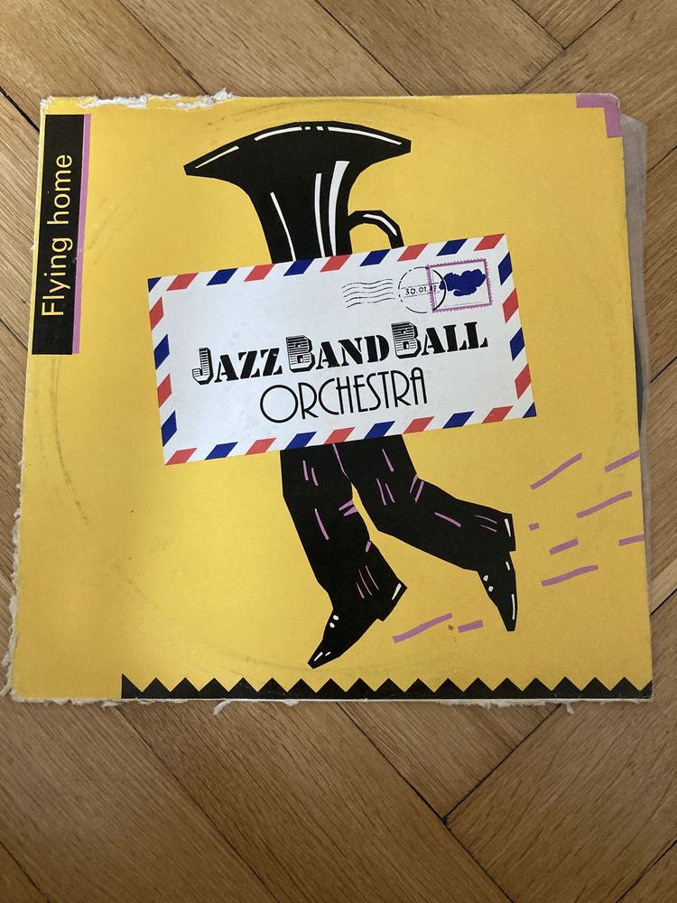 Płyta winylowa jazz band ball orchestra flying home