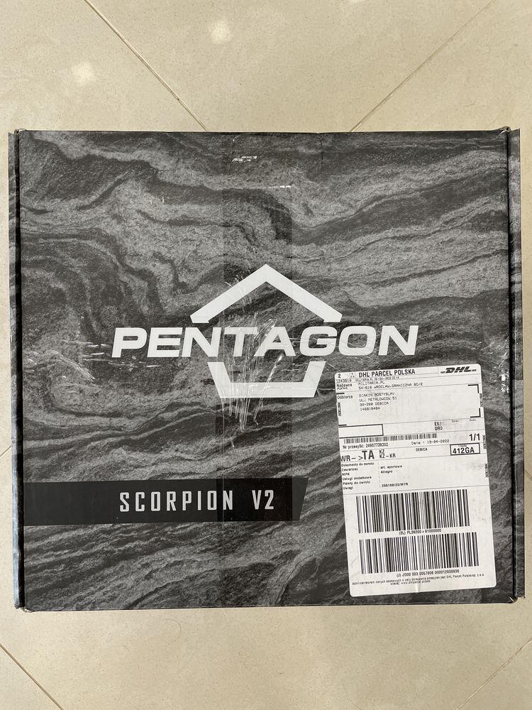 Берцы тактические Pentagon Scorpion V2, р44