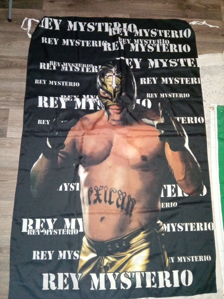 Флаг Италии Канады Италия Канада розтяжка Rey Mysterio