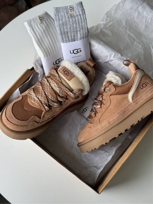 ‼️ХІТ СЕЗОНУ‼️ Кросівки Ugg Lowmel (кроси бежеві чорні уги)