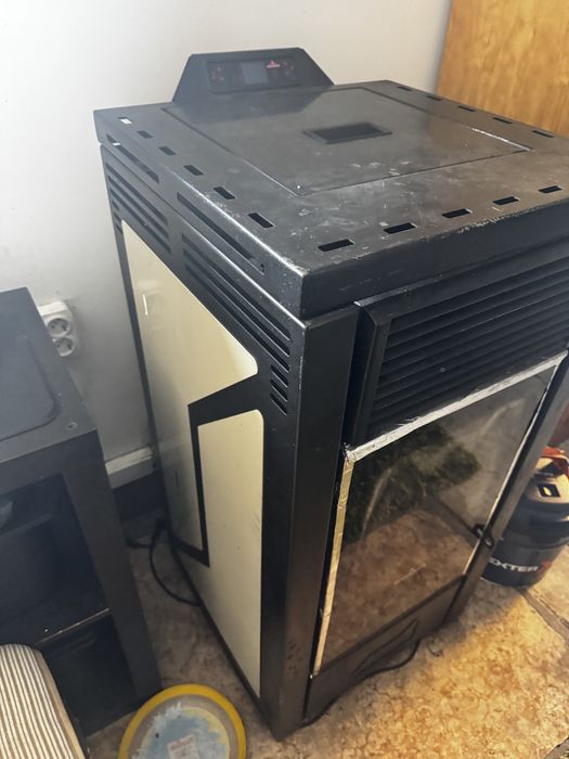 Salamandra a pelletes para aquecimento central