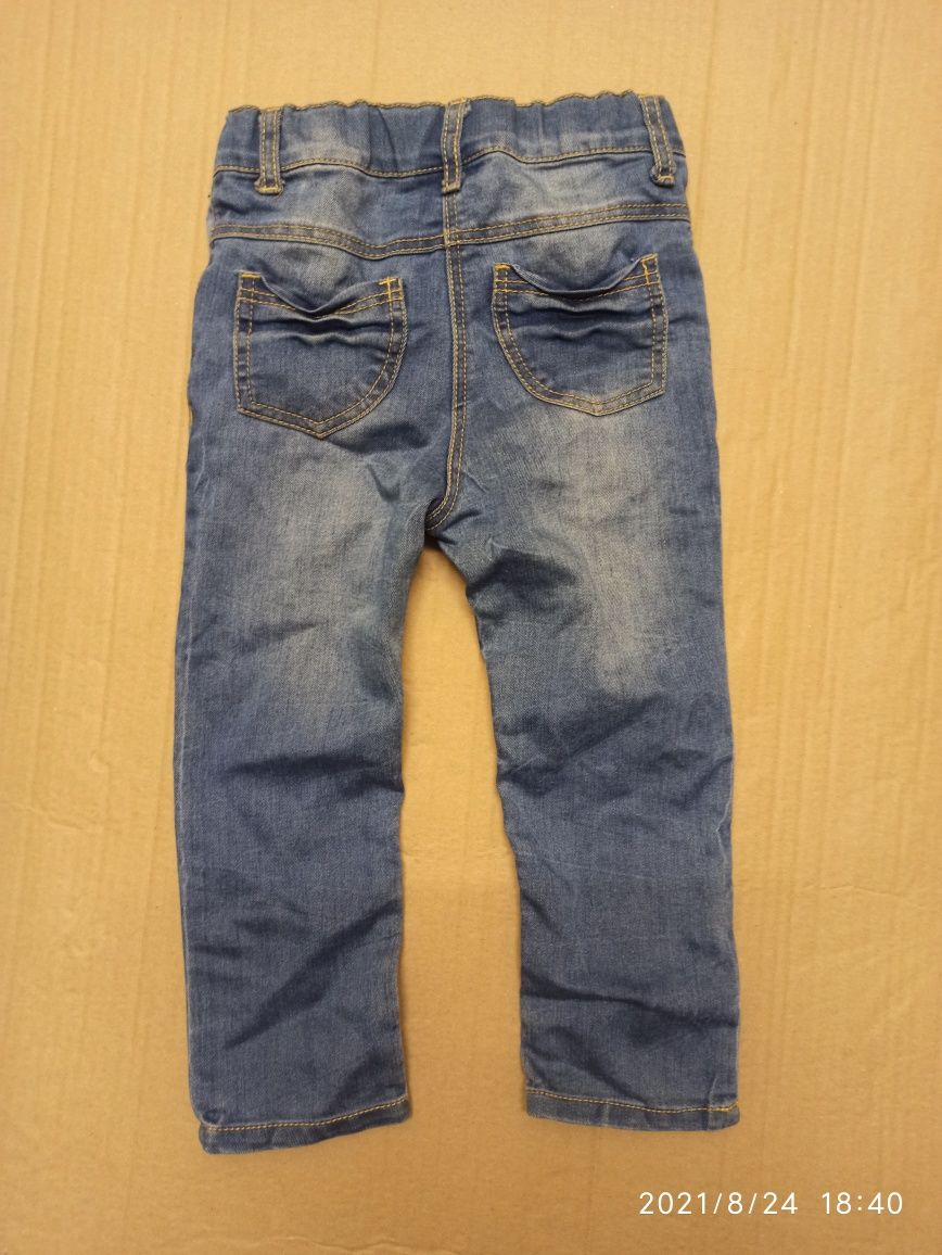 Spodenki jeansowe r. 92