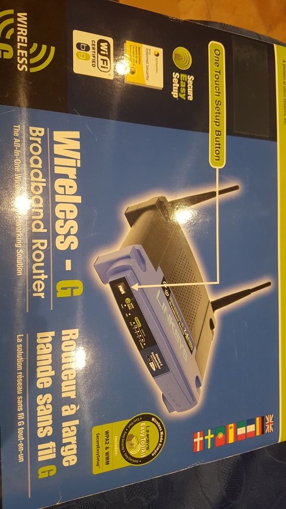 Router Linksys WRT54G