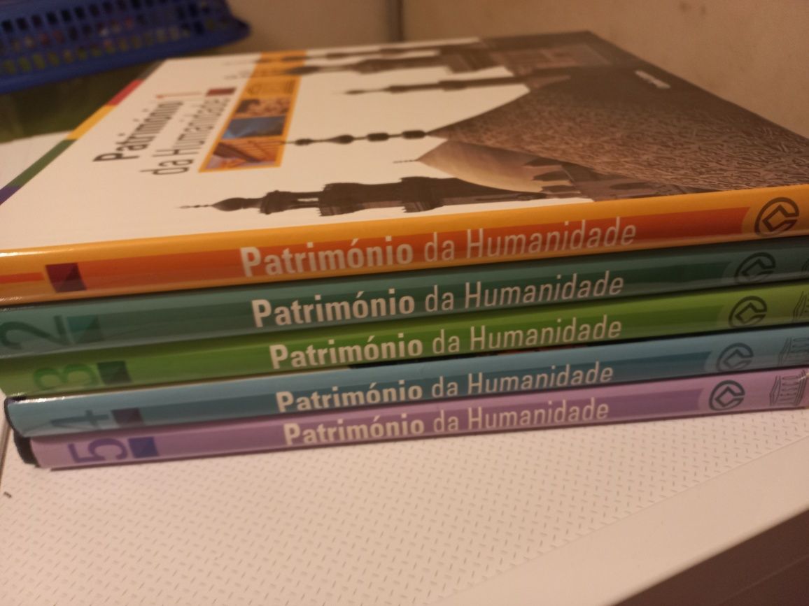 Conjunto de Livros Património da Humanidade