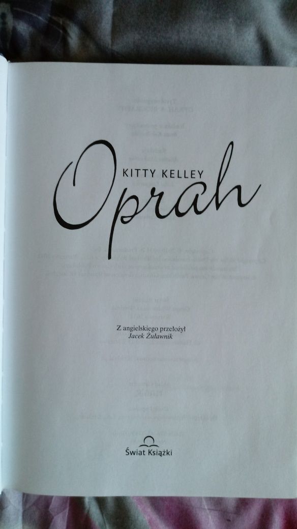 "Oprah"  Kitty Kelley