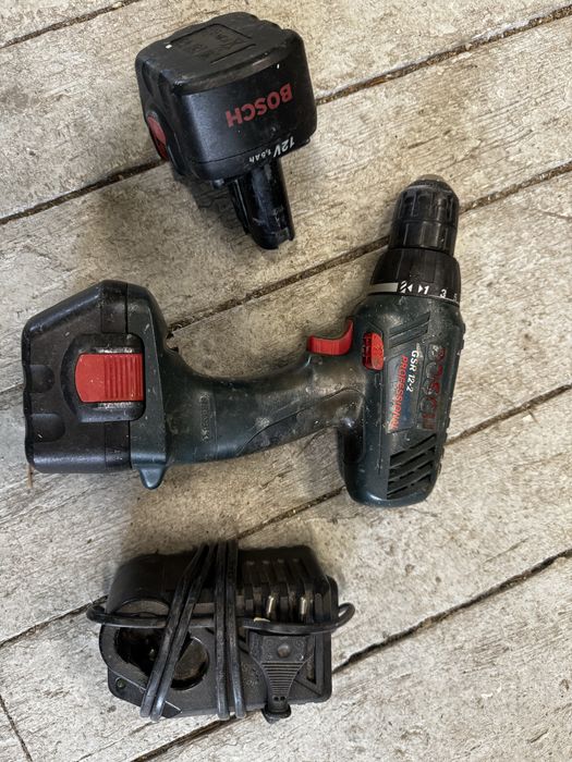 Wkrętarka Bosch GSR 12-2  12v 2 akumulatory ładowarka