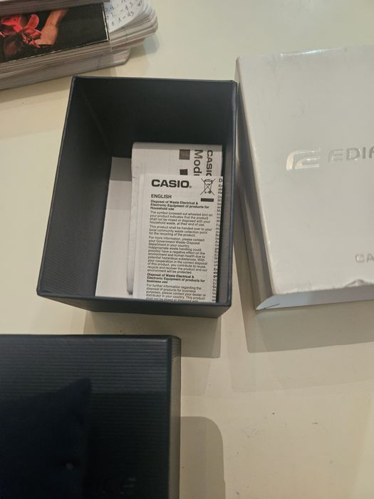 Relógio casio edifice